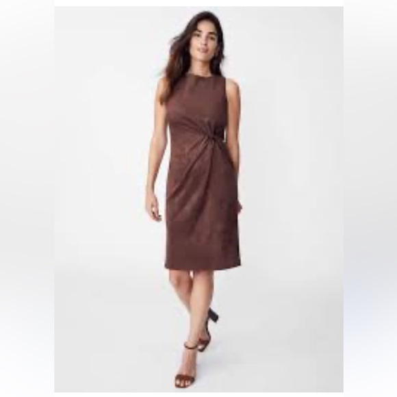 NWT J.Mclaughlin Pamela Dress Women's S Brown $218 - Picture 2 of 15